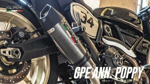 イタリア GPR GPE ANN. POPPY 公道仕様スリップオン BMW S1000RR 2015/2016