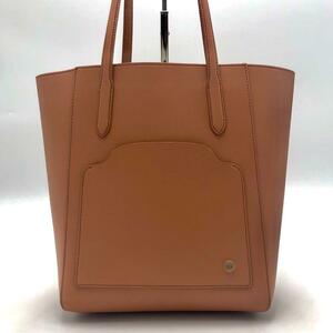 ［未使用］ロロピアーナ Loro Piana セージア　Sesia Leather Tote Bag トートバッグ　ハンドバッグ　ロゴ　ブラウン