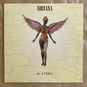 NIRVANA IN UTERO GEF 24536 GEFFEN RECORDS 1993 SUB POP USオリジナル盤