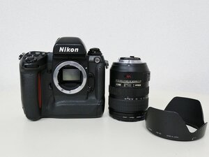 通電チェック済み　NIKON　ニコン　F5　ボディ　NIKKOR 24-120mm AF-S　レンズ