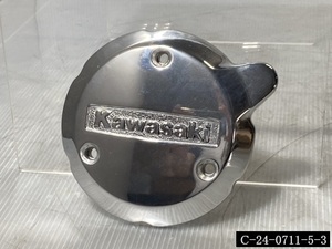 カワサキ KAWASAKI Z250FT ジェネレーターカバー バレル研磨仕上げ KZ250A カワサキ FT Z400FX 当時物 (C-24-0711-5-3) KAWASAKI