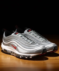 2022年モデル 26cm 新品未使用 Nike Air Max 97 OG Silver Bullet ナイキ エアマックス97 OG メタリック シルバー/バーシティ レッド 95