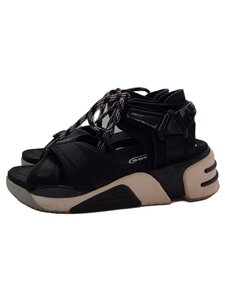 MARC JACOBS◆SPORT SANDAL/38/BLK/ソール減り