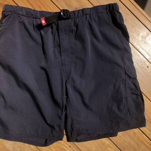 USA古着 THE NORTH FACE ノースフェイス ショートパンツ ショーツ メンズ Lサイズ STOW-POCKET ポッケタブル 夏物 春先 カジュアル P1417