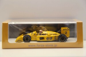 即決！FORZA特注 スパークモデル 1/43 キャメル ロータス ホンダ 100T ブラジルGP 中嶋悟 1988 #2 純正タバコ仕様 TR018　