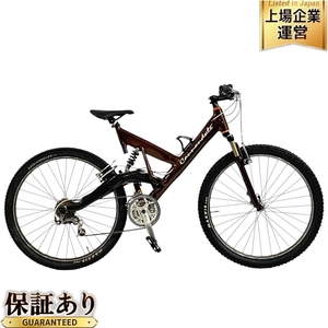 【引取限定】 Cannondale マウンテンバイク 26インチ 外装3x8段 ブラウン系 トップ56cm 自転車 中古 直 T9621880