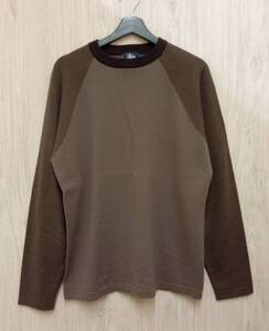 STUSSY/ステューシー/ニット/Wool Ringer Knit/ブラウン/XLサイズ