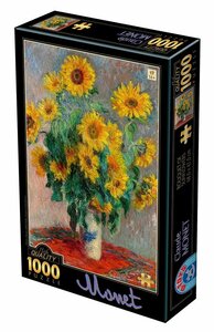 67548CM08 1000ピース ドルーマニア発売●DT クロード モネ Sunflowers 