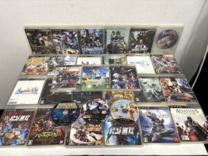 E151　PlayStation3　PS3　プレステ3　ソフト　大量 まとめ売り　聖闘士星矢　ファイナルファンタジー　バイオハザード　ドラゴンボール 他