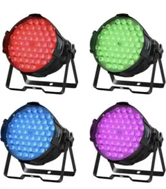 【BETOPPER】【4個入り】 ステージライト 54x3W RGB LED