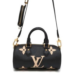 ★ルイヴィトン ハンドバッグ モノグラム アンプラント パピヨンBB M45980 LOUIS VUITTON 2way ショルダーバッグ 黒 【安心保証】