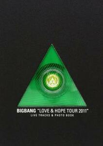 BIGBANG ”LOVE ＆ HOPE TOUR 2011” LIVE TRACKS ＆ PHOTO BOOK CD+写真集 初回生産限定盤 レンタル落ち 中古 CD