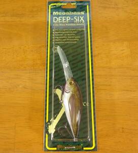 最終♪☆在庫残り１個限り　メガバス DEEP-SIX 7/8oz　ITO WAKASAGI 未開封品　MEGABASS ディープシックス