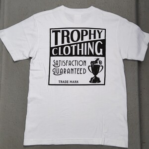 TROPHY CLOTHING 半袖Tシャツ【S】ホワイト トロフィークロージング ロゴTシャツ