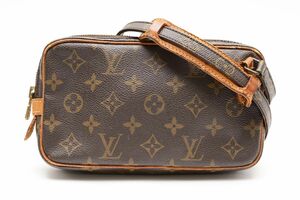 1円 Louis Vuitton　ルイヴィトン　モノグラム　マルリーバンドリエール　M51828　ショルダーバッグ　斜めかけ　ポシェット　24-3822