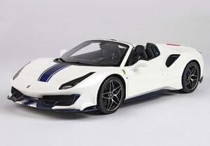 ＜予約品＞　BBR 1/12 Ferrari 488 Pista Spider Bianco italia　ケース付　フェラーリ　BBR1225A