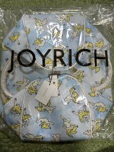 タグ付き　未使用　JOYRICH ジョイリッチ　ボストンバッグ　2way 天使柄　エンジェル　大容量　定価20800円