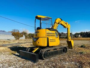 コマツ PC30UUX-3 KOMATSU ミニユンボ 油圧ショベル ユンボ 倍速 1936H パターン切り替　3tクラス　群馬県高崎市発