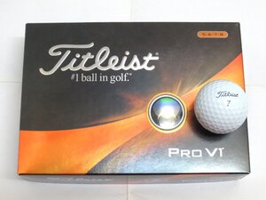 新品★タイトリスト★プロ PRO V1 ボール★2023★ハイナンバー【5・6・7・8】★ホワイト★日本正規品★1箱★12球