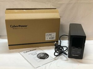 24B016 送料無料 CyberPower CPJ500 通電・ 動作未確認 保管品 ジャンク扱い