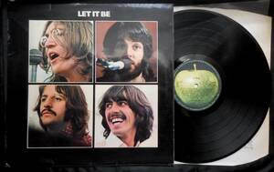 BEATLES／LET IT BE　ビートルズ　英国オリジナル盤　美盤！ 3U/3U