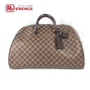 LOUIS VUITTON ルイヴィトン N41432 リベラGM 旅行バッグ トラベルバッグ カバン ダミエ ボストンバッグ エベヌ ブラウン【中古】