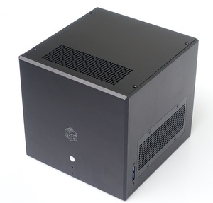 総アルミ製重厚Mini ITXゲーミングケース2423S SFX電源ION SFX 500G マザーボードH670M-ITX/ax H610M-ITX/acなど対応 PC DIY自作用