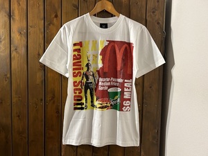 新品★トラヴィススコット　ライブ　プリントTシャツ★ヒップホップ/ラッパー/HIP HOP/TRAVIS SCOTT