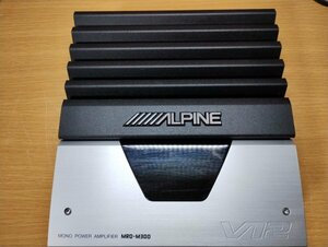 ALPINE MRD-M300 1ch アンプ カーオーディオ メンテナンス済