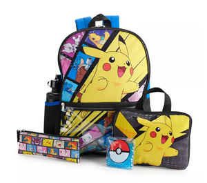 USA購入★★ ポケモン ピカチュウ 5点セット バックパック リュック 未使用品 ★★ Pokemon Backpacks