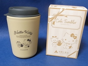 ハローキティ　カフェ タンブラー　300ml　2024 サンリオ　洋服の青山　非売品　送料￥390