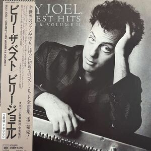 2LP■ROCK/Billy Joel/Greatest Hits Volume I & Volume II/美盤/40AP 3060 61/ビリージョエル