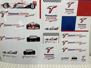 トヨタレーシング　ステッカーシール　2枚