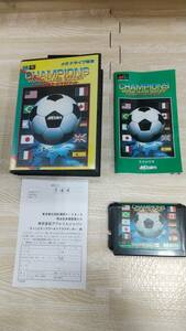 Acclaim SEGA メガドライブ チャンピオンズワールドクラスサッカー 中古 MEGA DRIVE 国内正規品 アクレイム