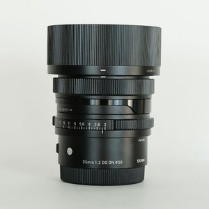 [美品] SIGMA 35mm F2 DG DN | Contemporary [ソニーE用] / SONY Eマウント