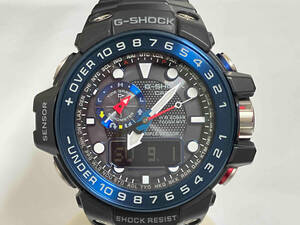 CASIO／G‐SHOCK GWN-1000B／ガルフマスター ／電波ソーラー腕時計