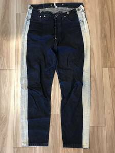 【レア】m’s braque エムズブラック　SINCH-BACK DENIM JODHPURS デニムパンツ