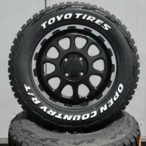 リフトアップ!! 14インチ 165/80R14 トーヨー オープンカントリー RT ホワイトレター タイヤ ホイール 新品 4本 セット 軽トラ 軽バン