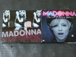 MADONNA/マドンナ「STICKY & SWEET TOUR」「THE CONFESSIONS TOUR」ライブ CD DVD