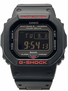 CASIO◆ソーラー腕時計・G-SHOCK/デジタル/BLK/GW-B5600HR-1JF/コマ4個付属