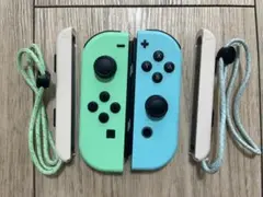 ■動作確認済■Joy-Con■純正■あつまれどうぶつの森■ストラップ付■