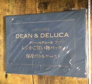 DEAN＆DELUCA レジかごバッグ＆ボトルケース チャコール *2 ディーン デルーカ DEAN DELUCA エコバック ボトルケース 非売品 エルshop