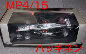 送料込 TE別注 1/18 WEST マクラーレン メルセデス MP4/15 ハッキネン 2000 McLaren MERCEDES