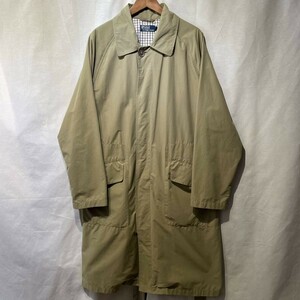 90s Ralph Lauren 一枚袖 綿ナイロン バルマカーンコート ビンテージ XL トレンチ ジャケット タイロッケン 80s