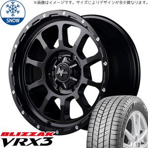 165/55R14 スタッドレスタイヤホイールセット ムーブ etc (BRIDGESTONE VRX3 & NITROPOWER M10 PERSHING 4穴 100)