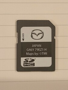 使用保証 最新 2023年地図 G46Y79EZ1H 1回更新可能 マツダコネクト 地図 SD カード マツダ 純正 マツコネ