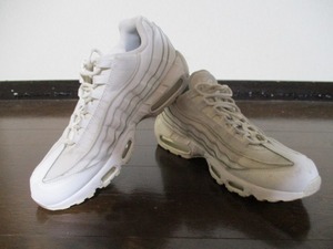 名作 NIKE AIR MAX 95 ナイキ エアーマックス スニーカー ホワイト 白 26.5cm