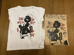 ①SWANKYS Tシャツ ワキタ商店 手刷り Sサイズ NO BONDAGE ポスター セット スワンキーズ GAI 検)セディショナリーズ PEEL&LIFT PUNK