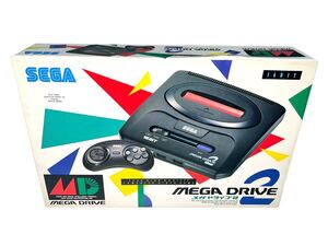 デッドストック　ほぼ未使用 セガ メガドライブ2 本体 SEGA MEGADRIVE2 メガドライブ