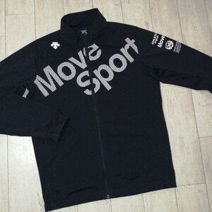 DESCENTE/デサント/MOVE SPORT/ムーブスポーツ/ジャケット/ジャージ/ネイビー